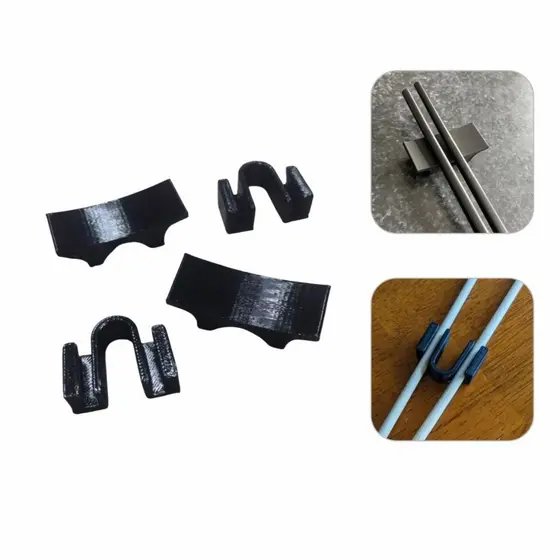Kit Descanso Apoio de Hashi  e Clip para Treino Estilo Japonês Mesa Oriental