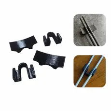 Kit Descanso Apoio de Hashi  e Clip para Treino Estilo Japonês Mesa Oriental