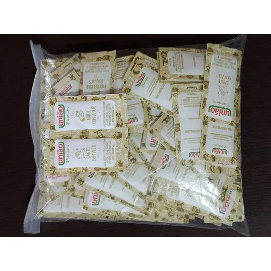 Açúcar em Sachet União 1x100 unidades.