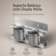 Suporte com Molas para Sofá ou Poltrona – Linha Moveleira Profissional