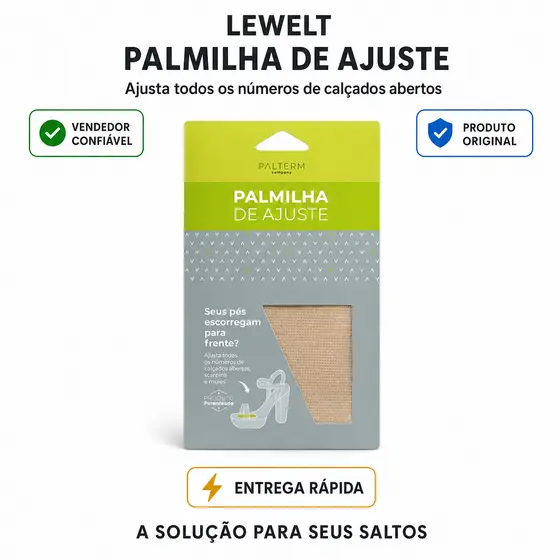 Palmilha de Ajuste 2 Unidades Melhora Encaixe do Calçado  Garante Conforto  Estabilidade Diária Plus