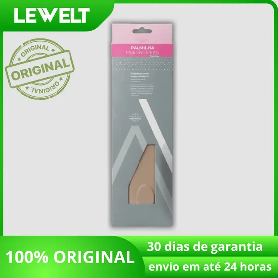 Palmilha Palterm Meio Numero  Feminino Ajuste Ideal Conforto Diario Para Sapatos e Tenis Uso Premium