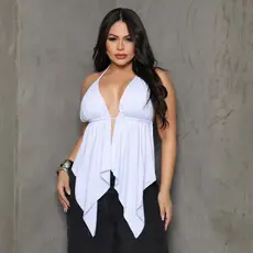 Blusa Cortininha Suplex 92% Poliéster 8% Elastano Veste 36 ao 44 Moda Verão