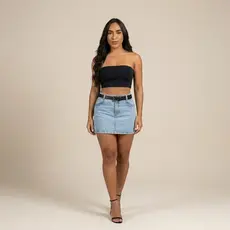 Unitário e Kit c/2 Tube Top Feminino Tomara Que Caia Suplex Sem Bojo Não Transparente