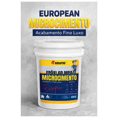 Microcimento Europeu epoxi 60mpa  argapro kit 4kg