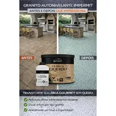 Granito liquido autonivelante (VERDE) kit 11kg impermit