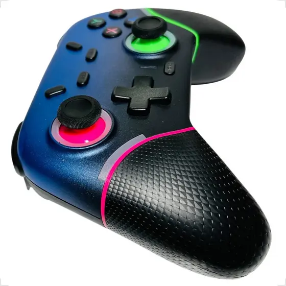 Controle Joystick Gamepad X9 Sem Fio Bluetooth 2.4g Com Iluminação RGB Android Ios PC Celular