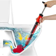 Desentupidor Alta Pressão Para Vaso Sanitário Pia Ralo Bomba Pneumática Reutilizável 120 PSI ABS