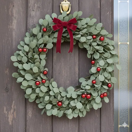 Guirlanda de Natal Enfeite de Natal Enfeite de porta