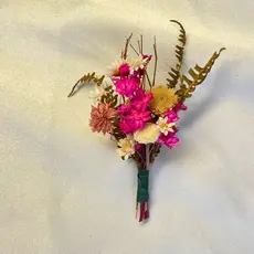 30 Mini Buquês de Flores Desidratadas sortidos para lembrancinha bem casado cartão presente clientes