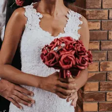Buquê de Noiva tamanho P flores de EVA