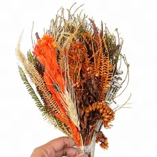Buquê de Flores secas Decorativo | Arranjo Natural Preservado para Decoração, Presente e Mini Wedding