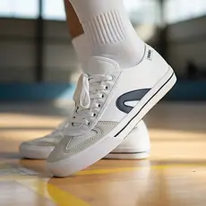 Tenis Chuteira Rainha Futsal Masculino Feminino Casual Vulcanizado Confortável Nao derrapa Preto / Branco / Preto-branco