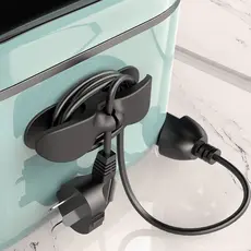 Kit 2 4 6 PC Suporte Do Cabo Clipe Invólucro Universal Organizador Para Cabos De Armazenamento