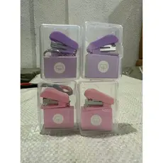 Grampeador com Chaveiro Mini e Caixa de grampos para Papelaria