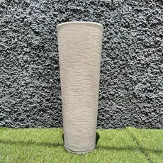 Vasos de polietileno para plantas decorativo Coluna Texturada Ibiza