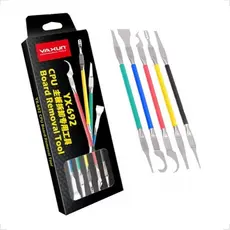 Kit Com 5 Espátulas De Precisão Ulta Fina Para Manutenção Em Placas De Smartphones Celulares YX-692