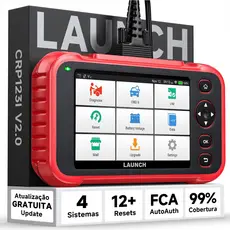 LAUNCH CRP129I V3 Scanner Automotivo A/F ABS SRS Transmissão Motor Óleo TPMS EPB 12 Reinicialização