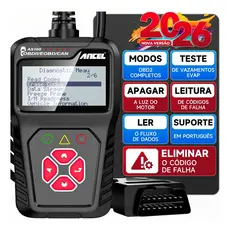 Ancel AS100 Ferramenta de Diagnóstico Automotivo OBD2 Instrumentos de Detecção de Falhas do Motor