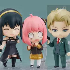 Espião Família Nendoroid 190319021901 Anya Forger Yor Crepúsculo Figura de Anime Rostos Substitubiveis Boneca Móvel