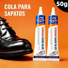 Cola para Sapatos Premium de Alta Resistência - Adesivo de Reparação para Calçado de Couro e Sapatilhas Desportivas