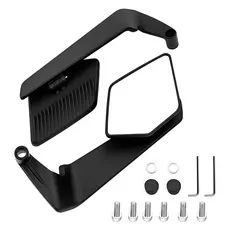 Espelho Retrovisor New Airfoil Asa De Vento Esportivo Universal HONDA/YAMAHA TODAS ENVIO IMEDIATO