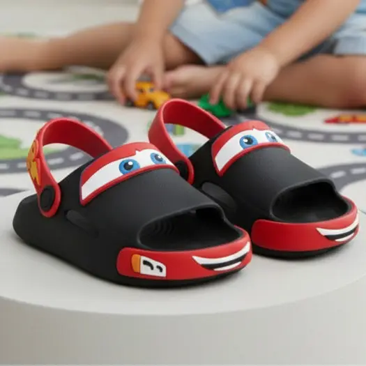 Chinelo Infantil Nuvem Slide Masculino Meninos Desenho