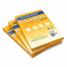 Plástico Polaseal para Plastificação com Proteção UV e Prova d"Água A4