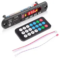 Placa Decodificadora Bluetooth 5.1 Módulo Áudio Usb SD FM 12V Pronta entrega
