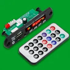 Placa Amplificada Decodificadora 50w Bluetooth Módulo Áudio Usb FM 6V-18V Pronta entrega