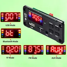 Placa Decodificadora Bluetooth Amplificada 2x25w 50w Usb P2