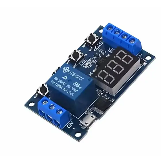 Rele Temporizador Digital Ajustável Timer Para Chocadeira Nfe