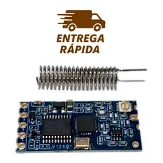 Modulo Rf 433mhz Hc12 Wireless Rs232 Uart Serial Até 1km