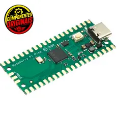 Placa de desenvolvimento Raspberry pi pico zero tipo C