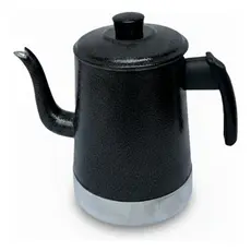 Bule De Cafe Cha 2,0 Litros Aluminio Preto Craqueado