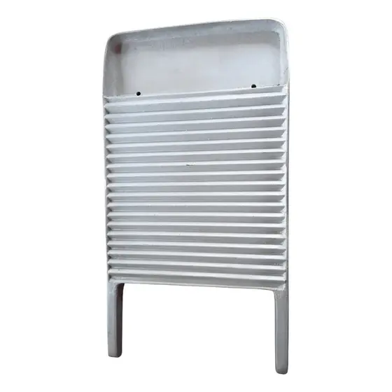 Esfregadeira Tabua De Lavar Roupa Aluminio Fundido 66 X 35