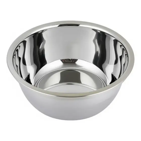 Tigela Bowl Redonda Aço Inox 30cm Saladeira Culinaria 8,5l