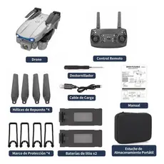 Novo Drone E99 Câmera Dupla Portátil Com