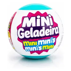 Bola Surpresa Com Acessórios Para Mini Geladeira Mini Brands