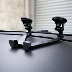 Suporte Veícular Para Starlink Mini Com Duas Fortes Ventosas C/ protetor painel - Envio Rápido