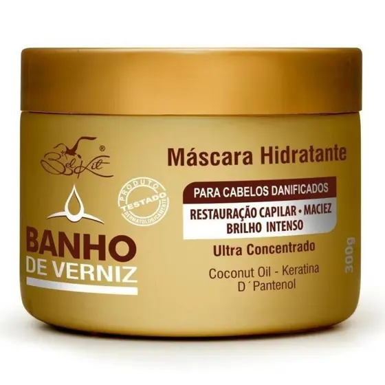 Máscara de Hidratação Banho de Verniz Belkit - 300g