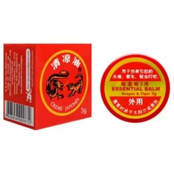 Kit 12 Pomadas Japonesas Dragon & Tiger 3g