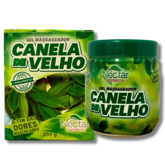 Pote Gel Canela de Velho Néctar Cosméticos 200g