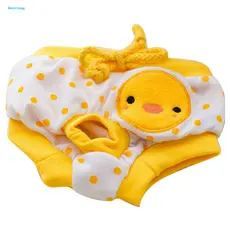 Pet Feminino Cão Filhote De Cachorro Fralda Calças Menstrual Fisiológica Sanitária Calcinha Curta