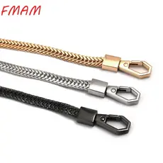 Correntes De Bolsa De Metal FMAM , Alças Ombro Ajustáveis De 100/120 Cm , Cinto De Corrente Reposição
