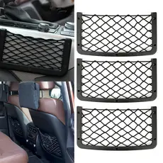 Saco De Armazenamento De Rede 3 Pces , Bolso Versátil Seguro E Organizador , Grande Para Caravana Campista , Barco