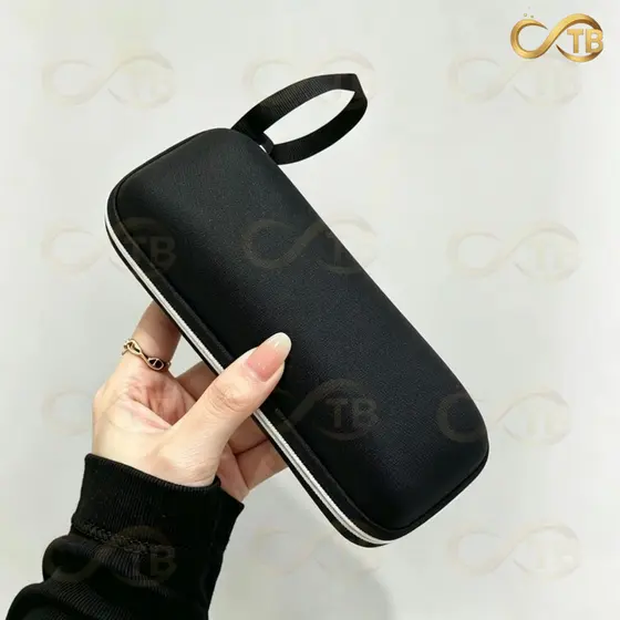 TB Case para Óculos com Zíper Macio Estojo Protetor Leve Anti Risco Ideal para Óculos de Grau e Sol