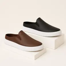 Kit 2 Tênis Casual Mule Masculino Antiderrapante Moderno Confortável