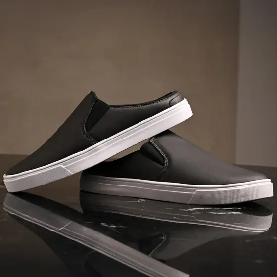 Tênis Casual Mule Masculino Minimalista Antiderrapante Versátil Confortável - Promoção Envio