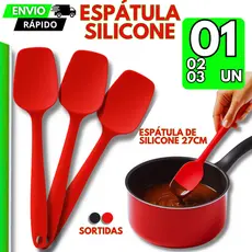 Espátula De Silicone 3/2/1 Pão Duro Raspadora Colher Para Bolo De Cozinha Resistente